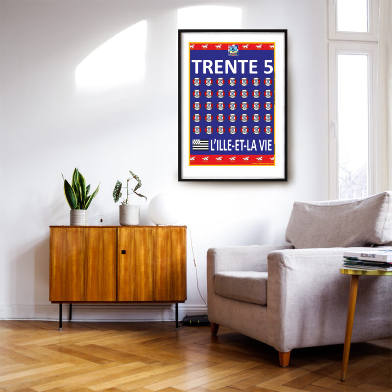 Affiche « TRENTE 5 BOUEES L’ILLE-ET-LA VIE » – Image 2
