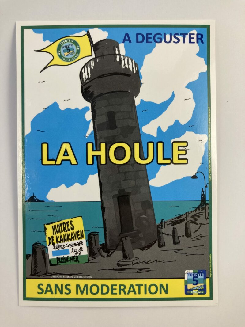 Carte Postale «  La Houle » – Image 3