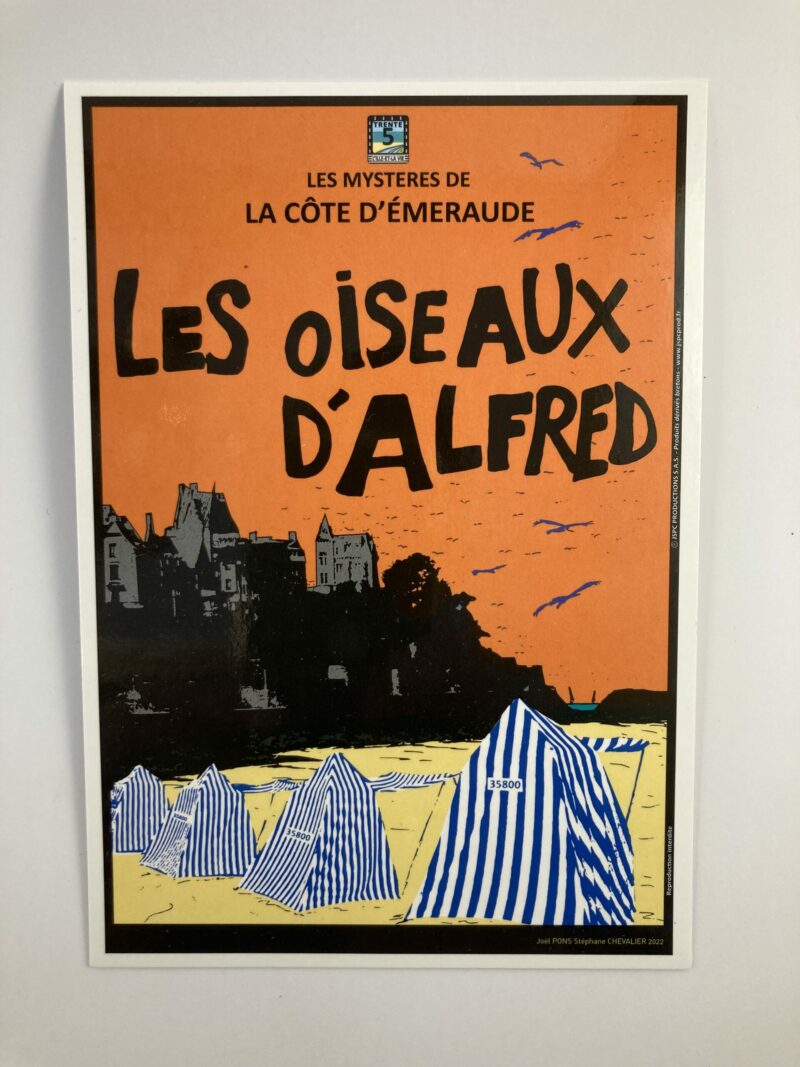 Carte Postale «  Les oiseaux d’Alfred » – Image 3