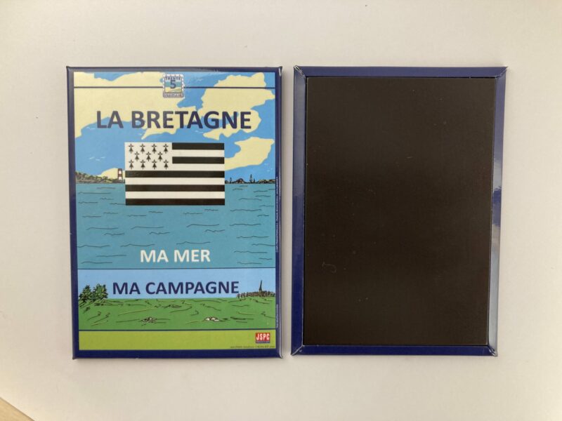 Magnet « LA BRETAGNE, MA MER, MA CAMPAGNE » – Image 2