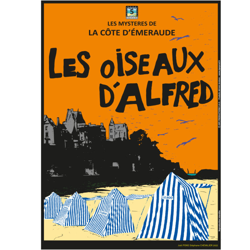 Affiche « LES OISEAUX D’ALFRED »