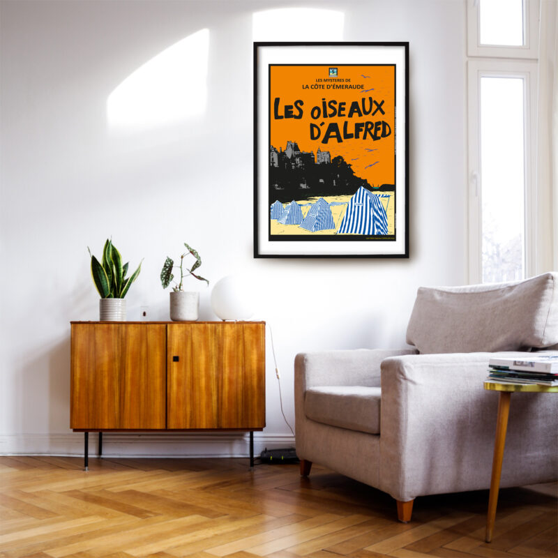 Affiche « LES OISEAUX D’ALFRED » – Image 2