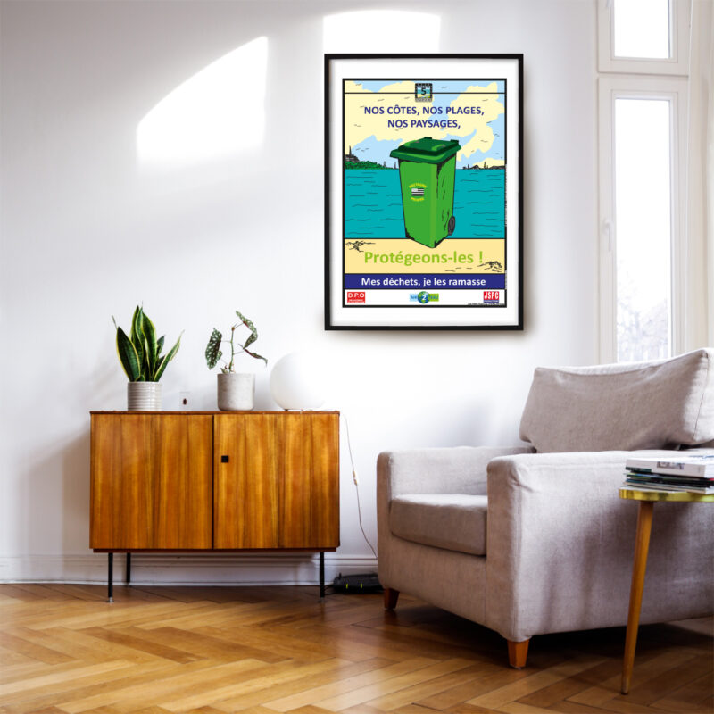 Affiche « NOS CÔTES, NOS PLAGES, NOS PAYSAGES » – Image 2