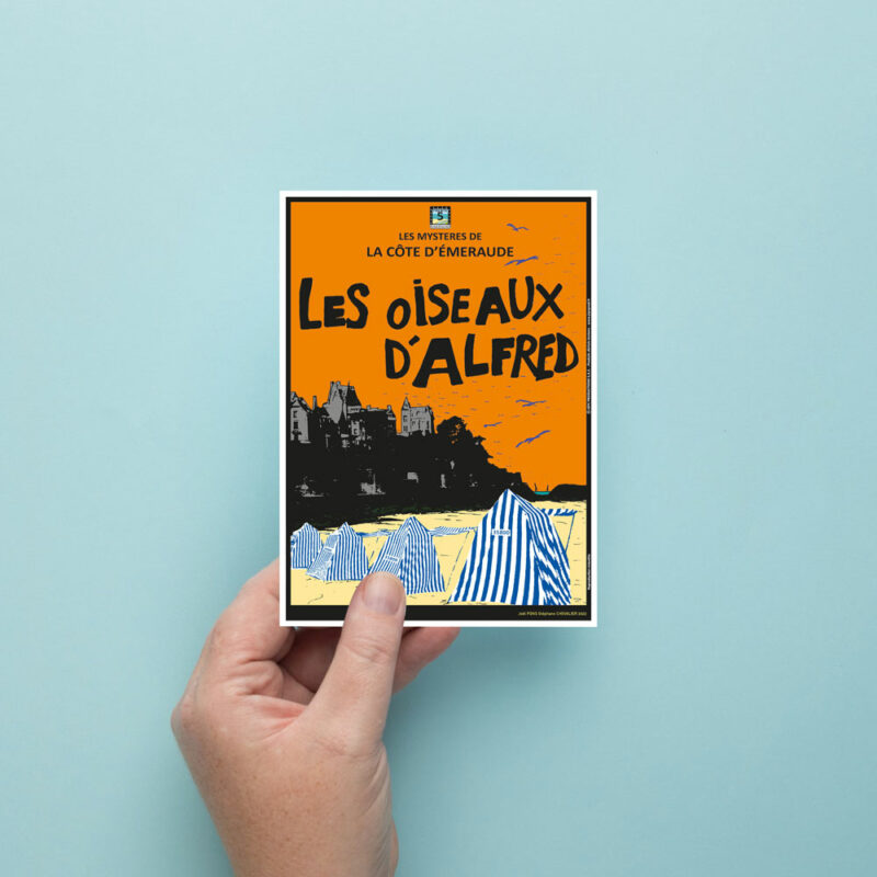 Carte Postale «  Les oiseaux d’Alfred »
