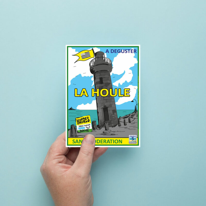 Carte Postale «  La Houle »