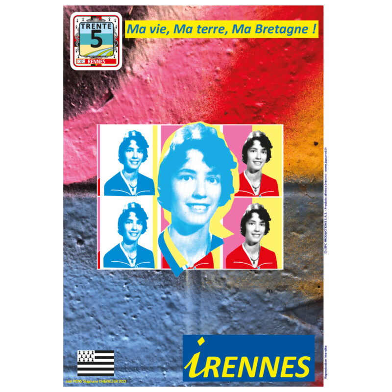 Affiche iRENNES « TAG COLOR WALL »