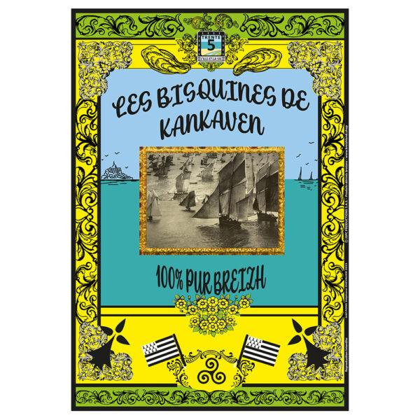 Affiche Breizhland Les bisquines de Kankaven