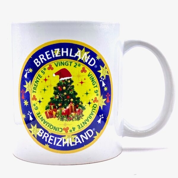 mug sapin de noël breton BREIZHLAND