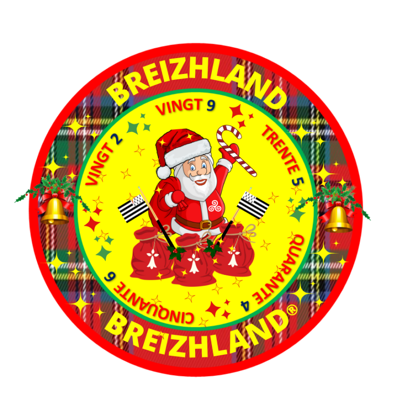 mug père noël BREIZHLAND