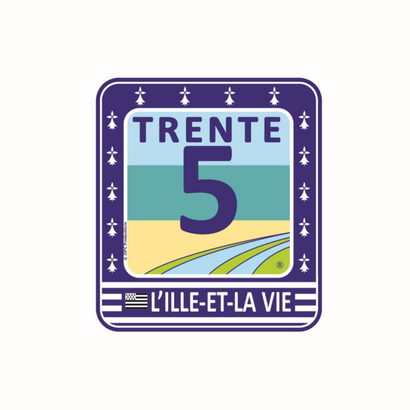 Mug « TRENTE 5 L’ILLE-ET-LA VIE » MARINE – Image 2