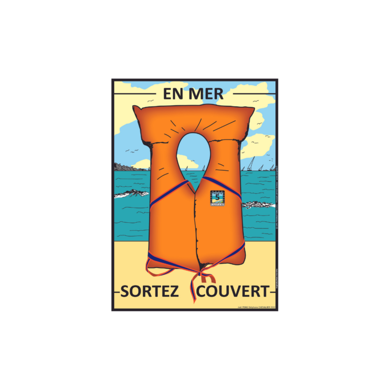 Mug  « EN MER SORTEZ COUVERT» – Image 2