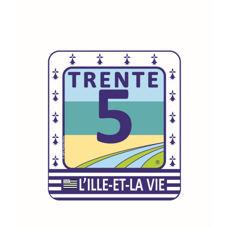 Mug « TRENTE 5 L’ILLE-ET-LA VIE » BLANC – Image 2