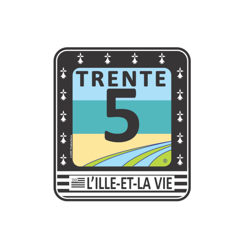 Mug « TRENTE 5 L’ILLE-ET-LA VIE » NOIR – Image 2