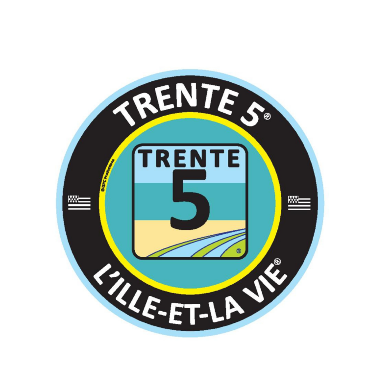 Mug « TRENTE 5 L’ILLE-ET-LA VIE » ROND EMERAUDE – Image 2