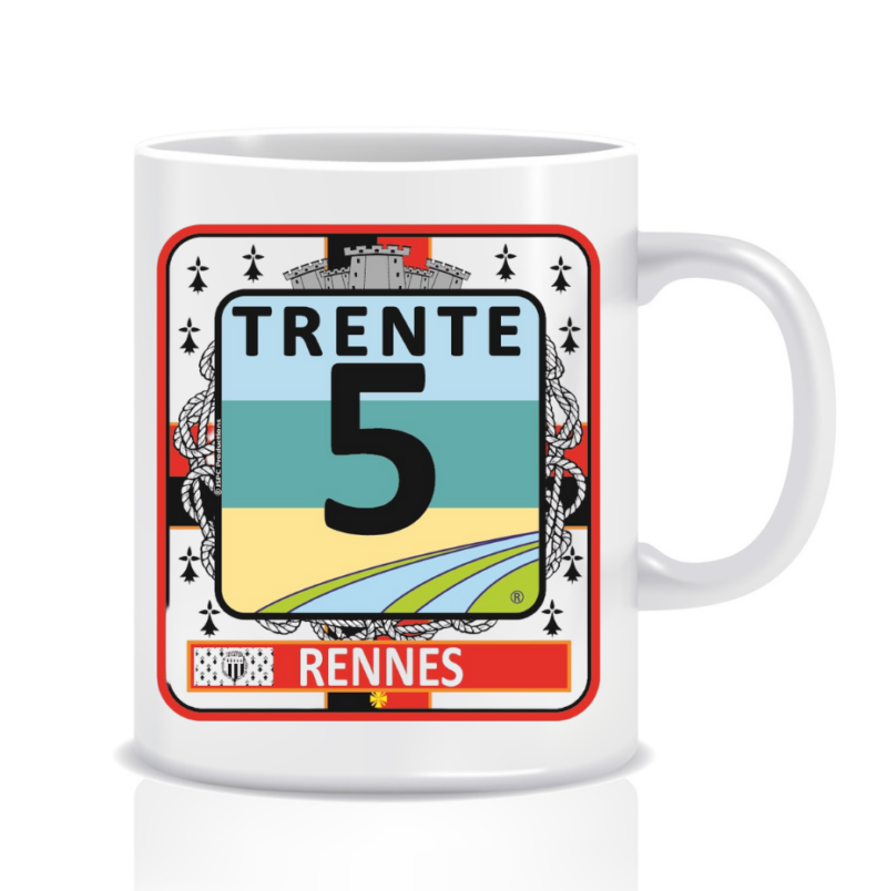 Mug « TRENTE 5 RENNES »