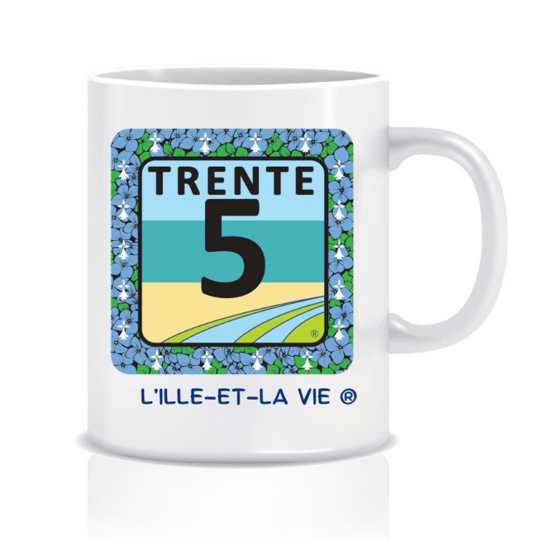 Mug « HORTENSIA BLEU »