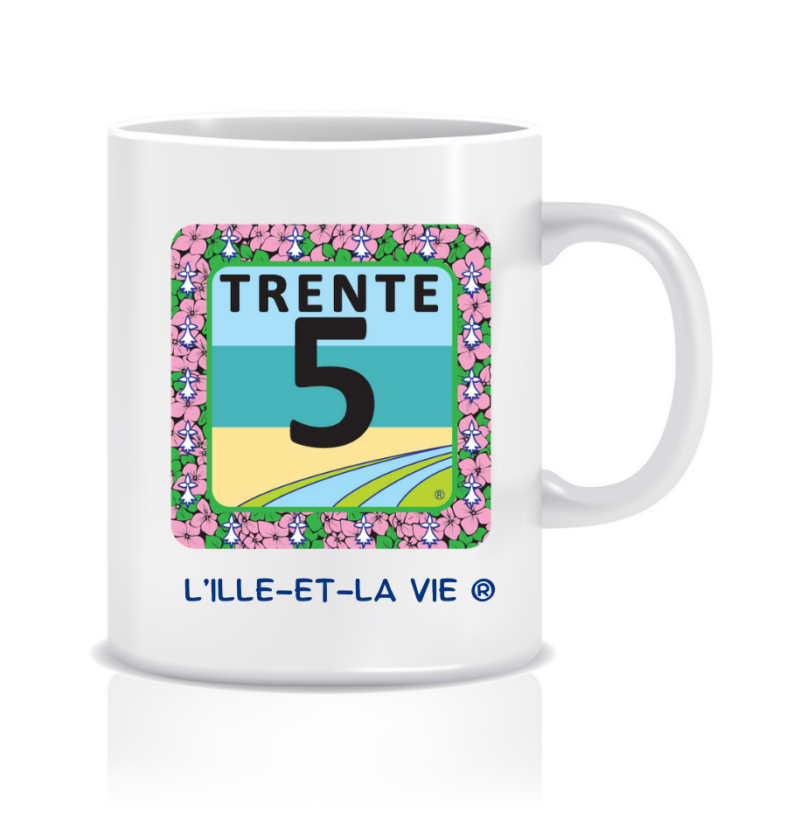 Mug « HORTENSIA ROSE »